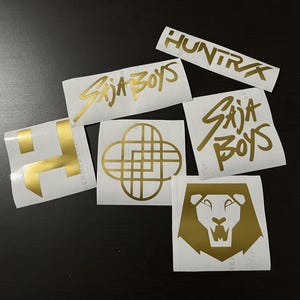 K-Pop Demon Hunter Inspired Vinyl Decals | Huntrix Decals | Saja Boys Decals | KPop Demon Hunter | Jinu | Rumi | Saja Boys | Derpy | KPop