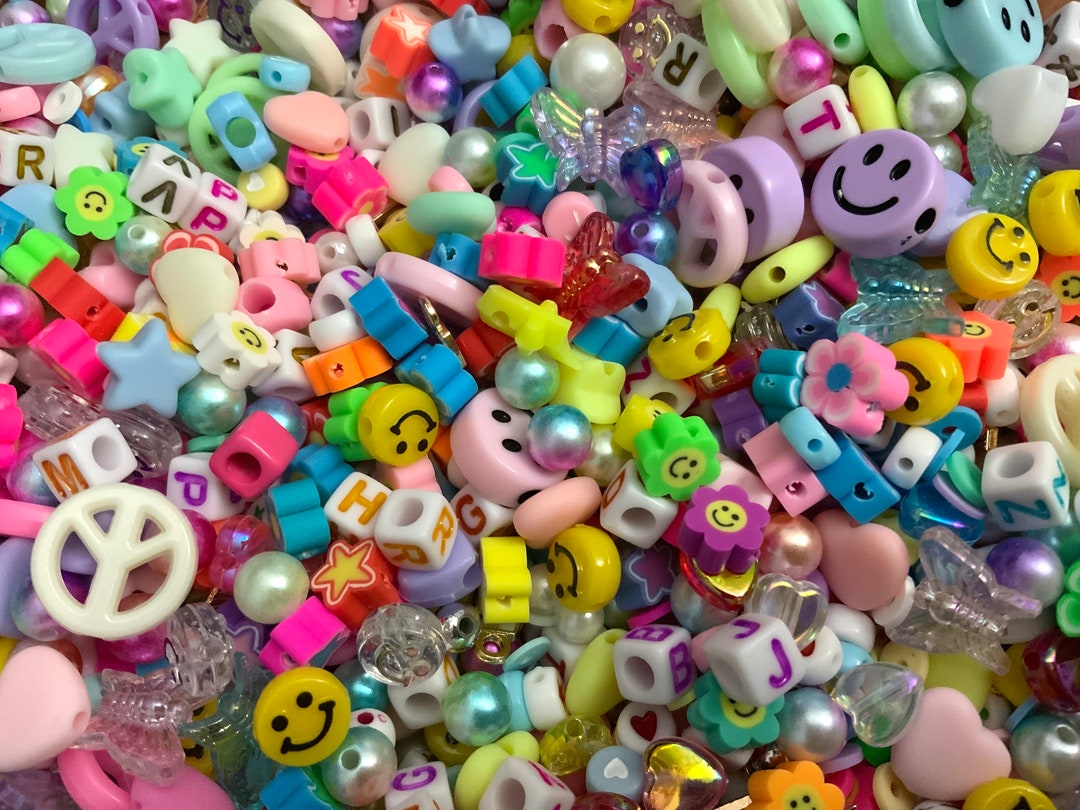 Bead/charm Confetti Bead Confetti Bead Mix Charm Confetti Etsy