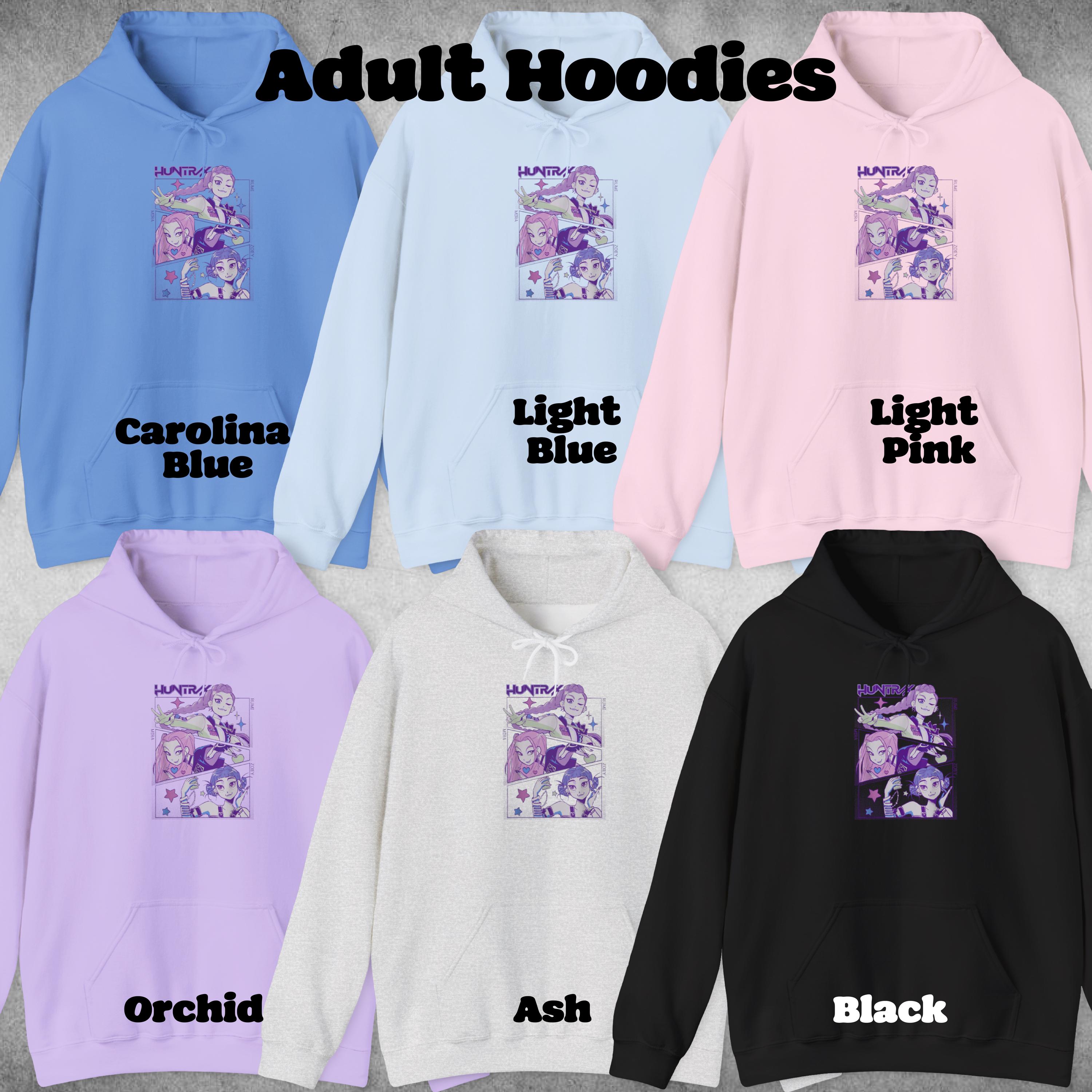 Sweat à Capuche Fille Anime K-Pop Demon Hunters - Sweatshirt Manches Longues Imprimé, Décontracté Pour école, Concert Et Cosplay