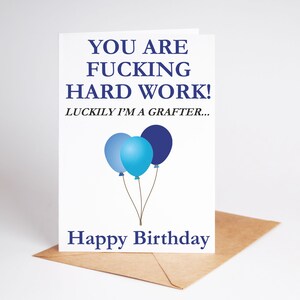 Lustige Geburtstagskarte Rude Card Bester Freund Bruder Schwester BC762