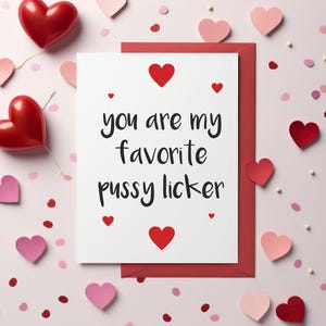 Funny Valentines Day Card Rude Card Wife Husband Boyfriend Girlfriend BCR533