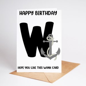 Lustige Geburtstagskarte Rude Card Rubbish Karte Bruder Schwester Bester Freund BC118