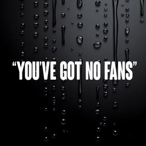 Funny Car Sticker Caravan Sticker 4X4 Rude Sticker You&#39;ve Got No Fans W094