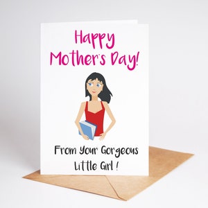 Funny Mothers Day Card Mum Mother Rude Card BC668
