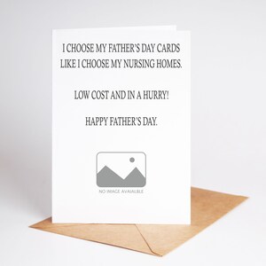 Carte drôle de fête des pères Carte impolie Papa, beau-père, beau-père BC798