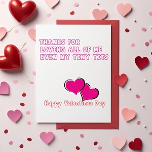 Funny Valentines Day Card Rude Card for Boyfriend Girlfriend Husband Wife BCR006