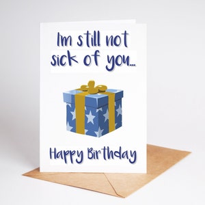 Lustige Geburtstagskarte Rude Card Bester Freund Bruder Schwester BC764