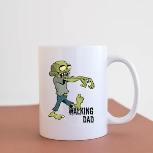 Walking Dad Zombie Mug: Funny Coffee Cup Gift
