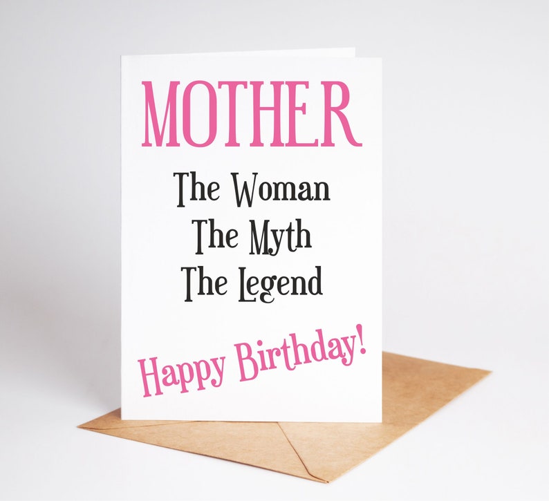 Funny Birthday Card for Women Lady Best Friend Sister Rude Card BC652 ...