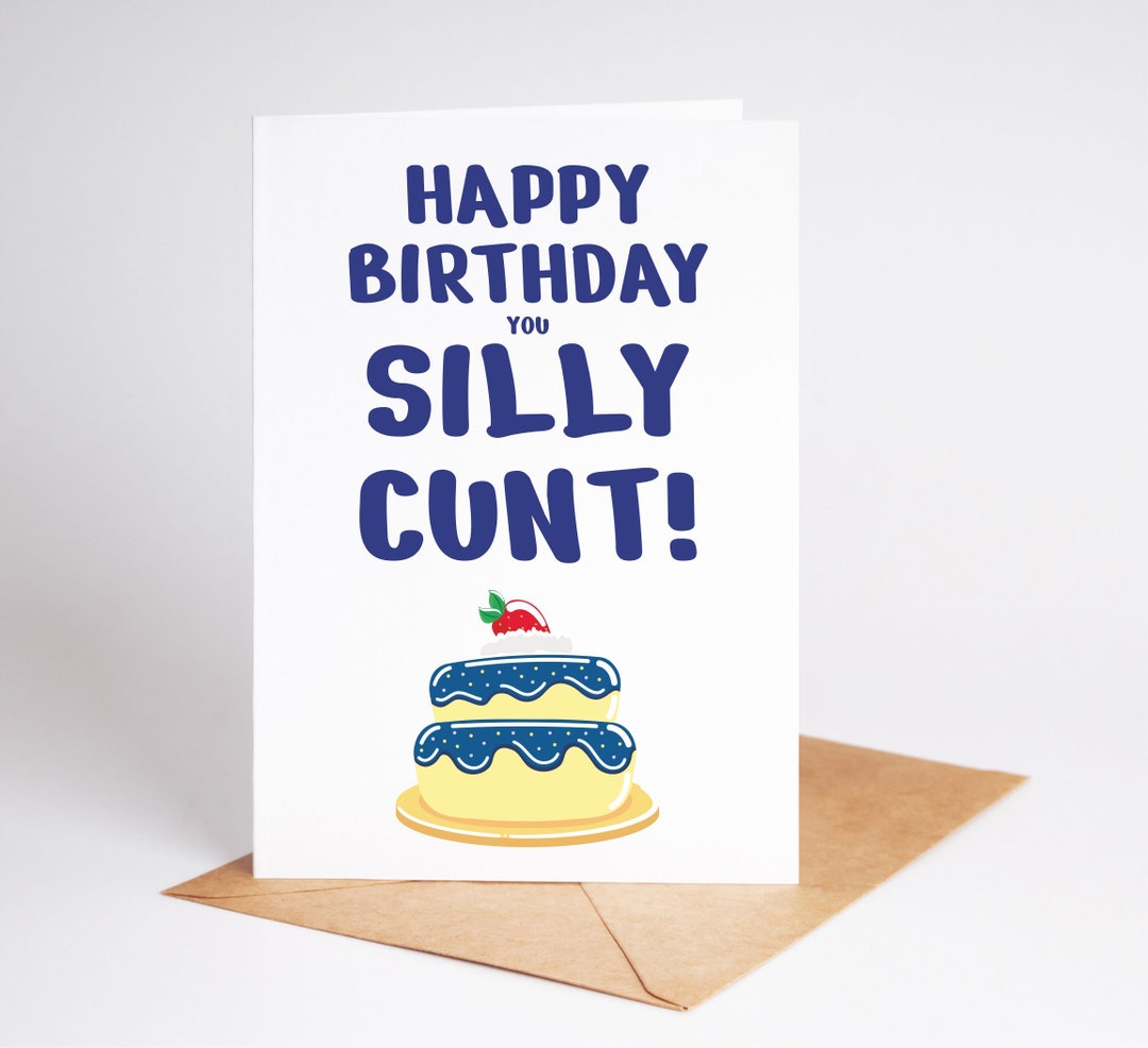 Funny Birthday Card Rude Card Best Friend Brother Husband Boyfriend ...