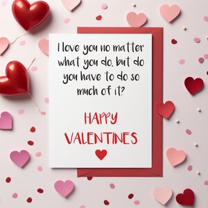Funny Valentines Day Card Rude Card Husband Wife Boyfriend Girlfriend BCR487