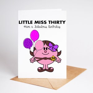 Petite carte d'anniversaire 30 ans, 30 ans, 30 ans, meilleure amie, soeur BC091