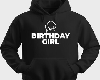 Funny Unisex Hoodie Hooded Sweatshirt Gildan Blend Birthday Girl H0409