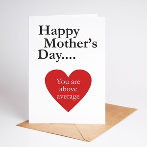 Funny Mothers Day Card Mum Mother Rude Card BC675