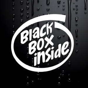 Lustig-Autoaufkleber Wohnwagenaufkleber 4X4 Rude-Autoaufkleber Blackbox W116