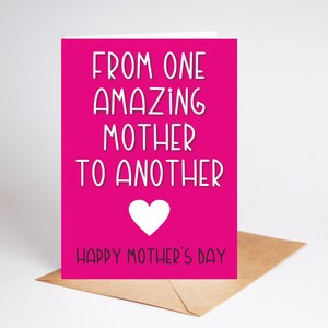 Funny Mothers Day Card Mum Mother Rude Card BC704