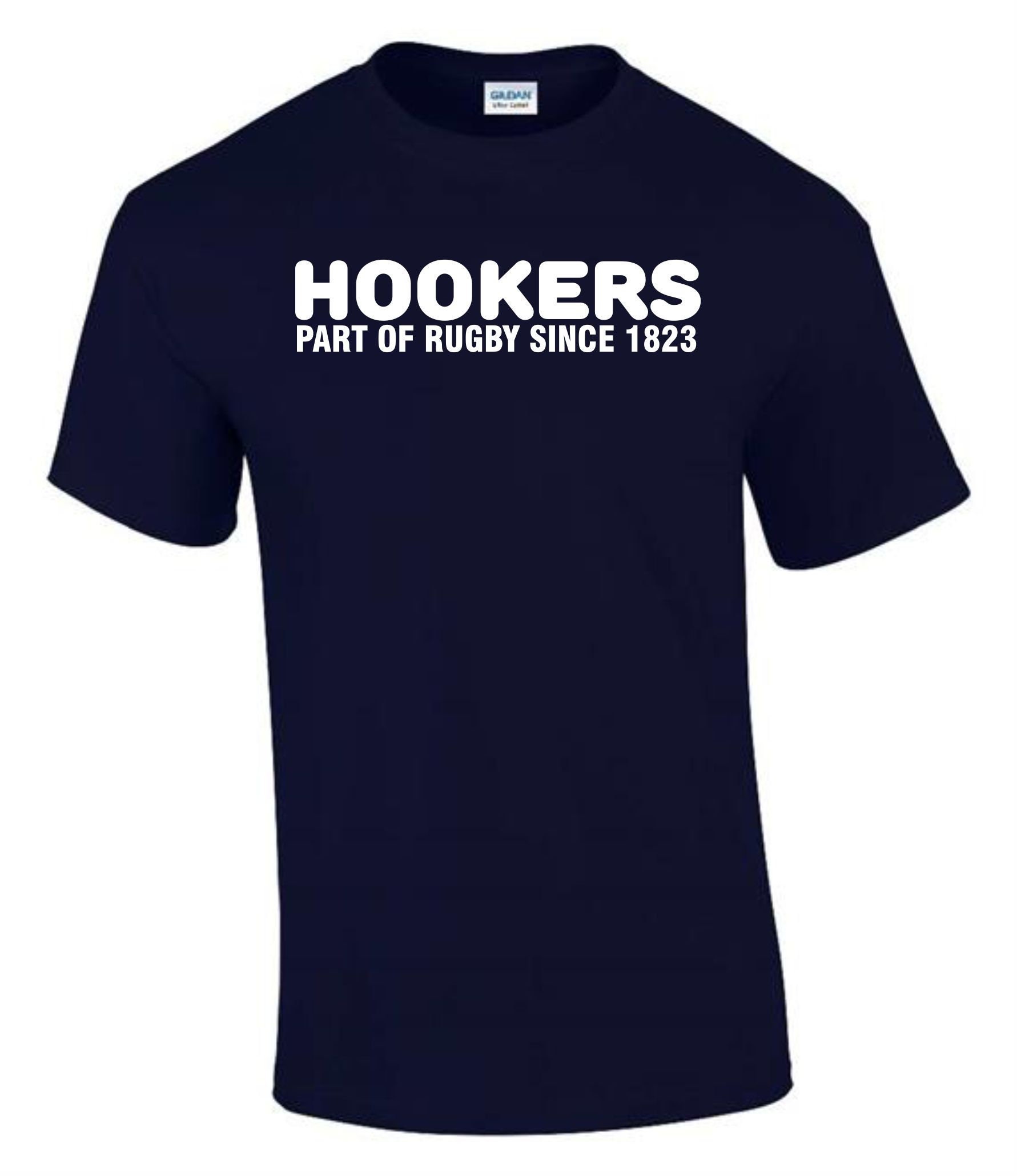 Hookers Rugby Player T-shirt Funny Rude Men's Lady's T-shirt T0058