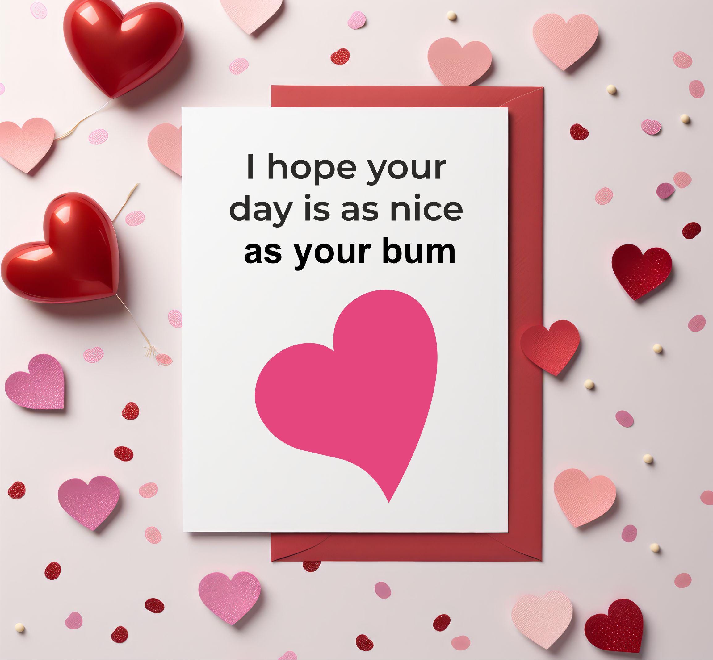 Divertida Tarjeta De Cumpleaños Grosera, Para Novio, Novia