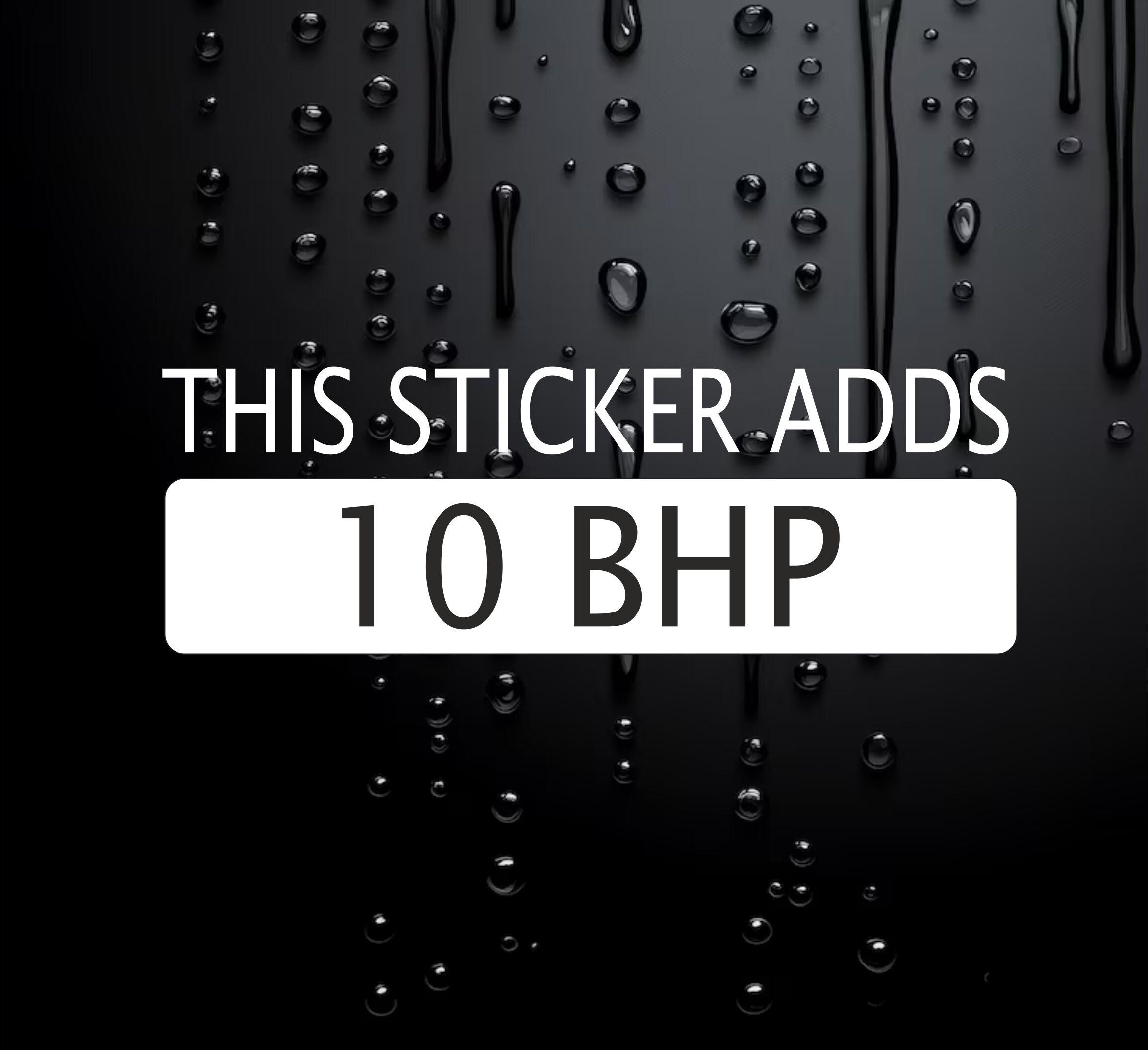 Adesivo Divertente Per Auto: Adesivo In Vinile Rude 4x4 Che Aggiunge 10 CV - Italia - Foto 7