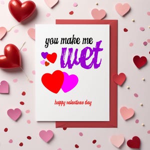 Funny Valentines Day Card Rude Card for Boyfriend Girlfriend Husband Wife BCR011