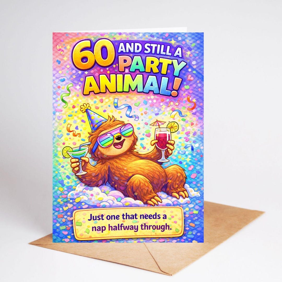 Funny Rude Card Birthday 60th Party Mum Sister Wife Dad Husband Friend ...