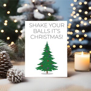 Lustige Weihnachtskarte Bester Freund Arbeitskollege Bruder Rude Card BCR383