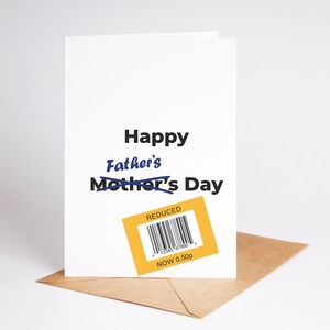 Carte drôle de fête des pères Carte impolie Papa, beau-père, beau-père BC818