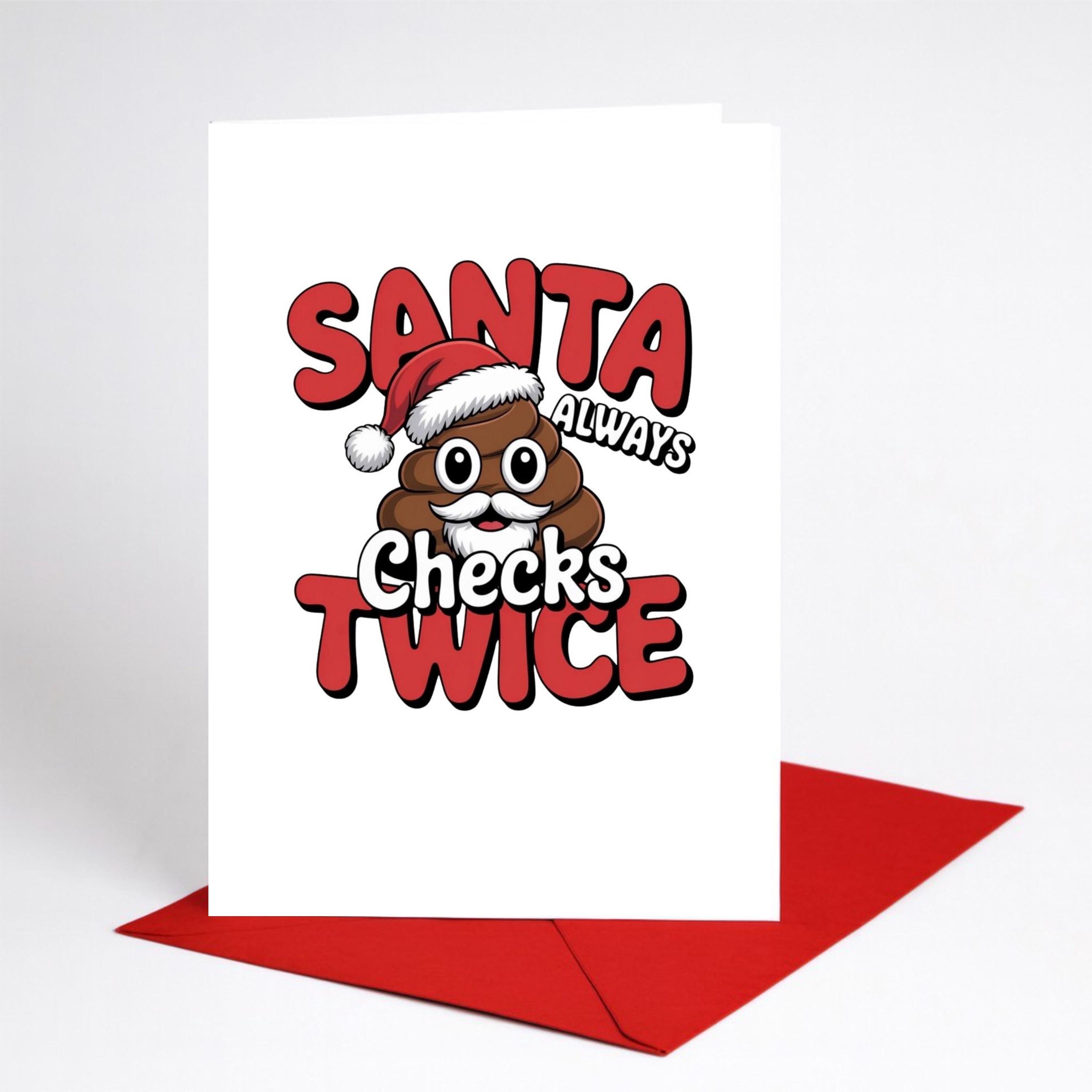 Santa Checking Twice - Etsy Canada