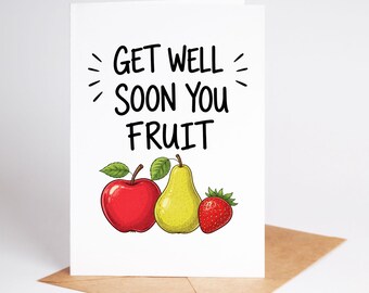 Funny Get Well Soon Card After Operation Hospital Stay BC581