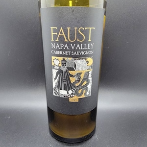 Faust Cabernet Bottle Soy Wax Candle