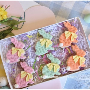 Easter Cookies, Easter Bunny Cookies, Easter Gifts, Sugar Cookies