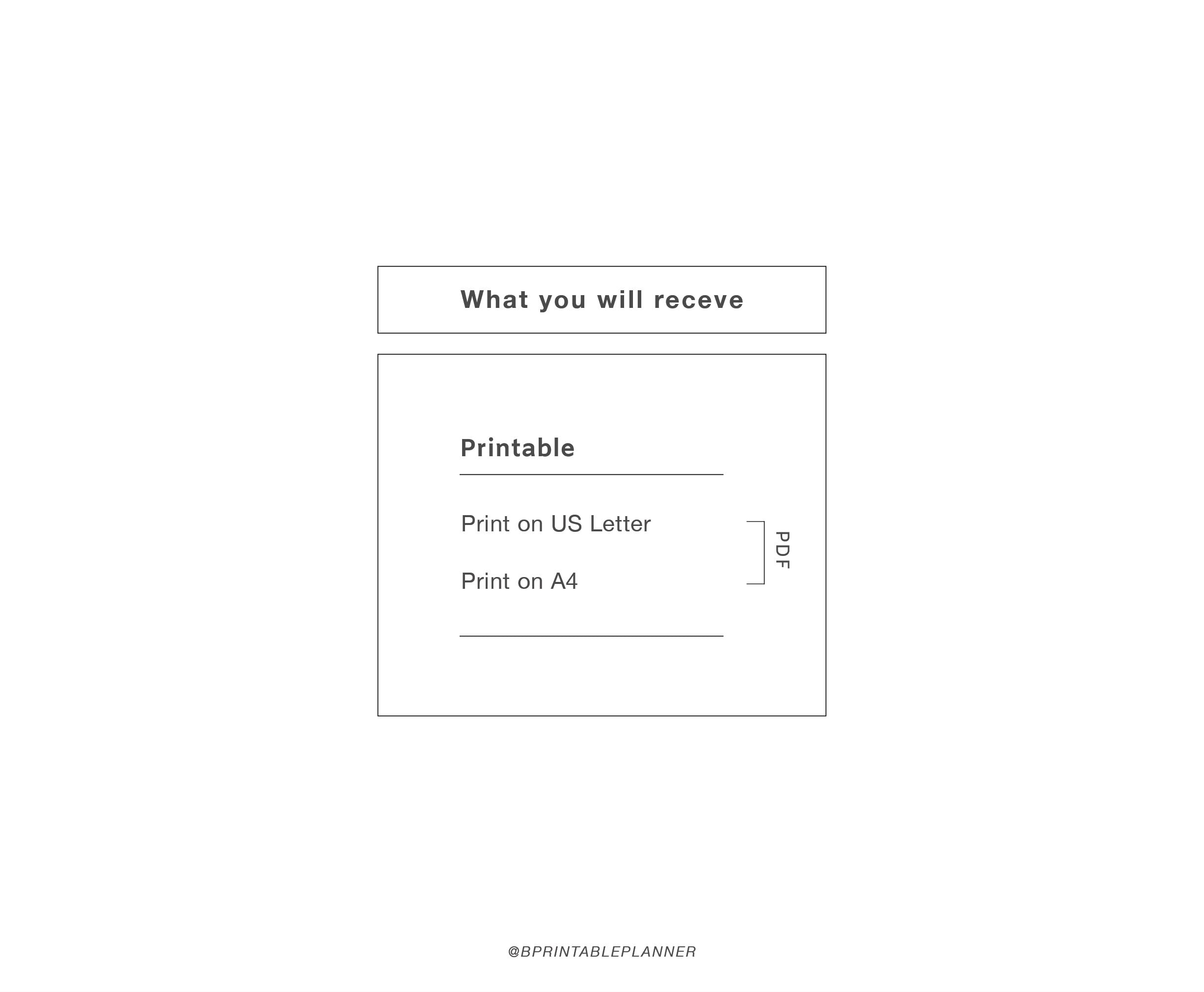 Wo1p weekly undated planner half letter printable inserts etsy