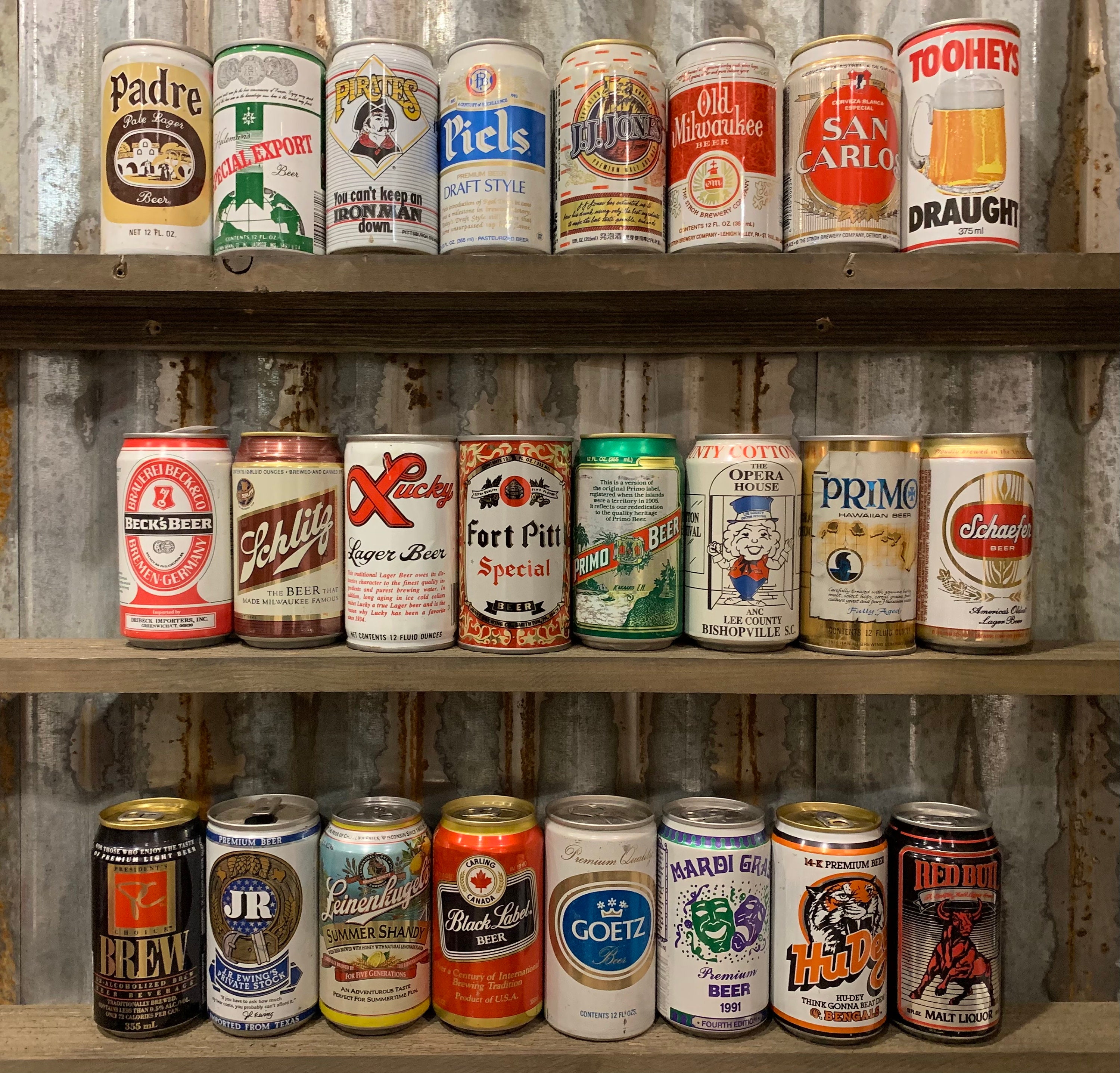 Beer Can Collection for sale compared to CraigsList Only 2 left at 65