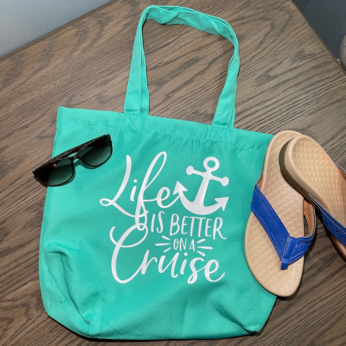 Cruise Tote Cruise Bag Tote Bag Beach Bag Polyester Bag Etsy