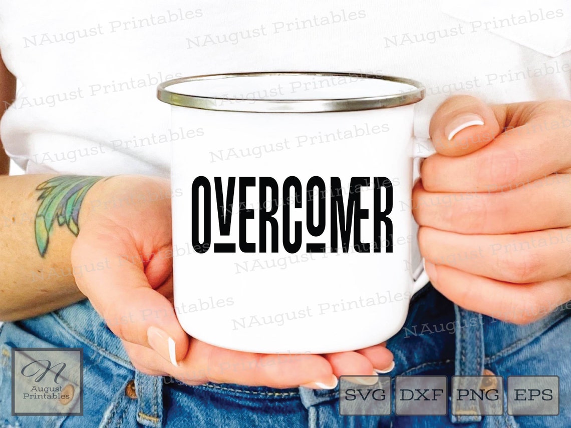 Overcomer SVG Spiritual and Motivational SVG for Use in - Etsy