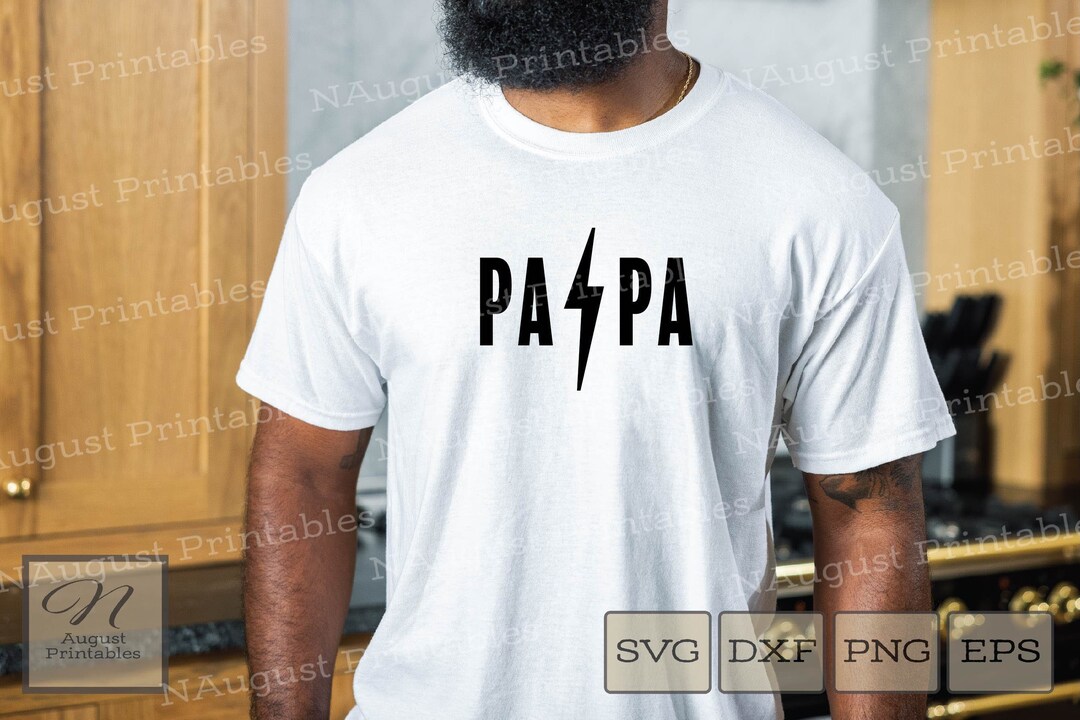 Papa SVG - Rocker Style Papa SVG for Use in Cutting Machines - PNG ...