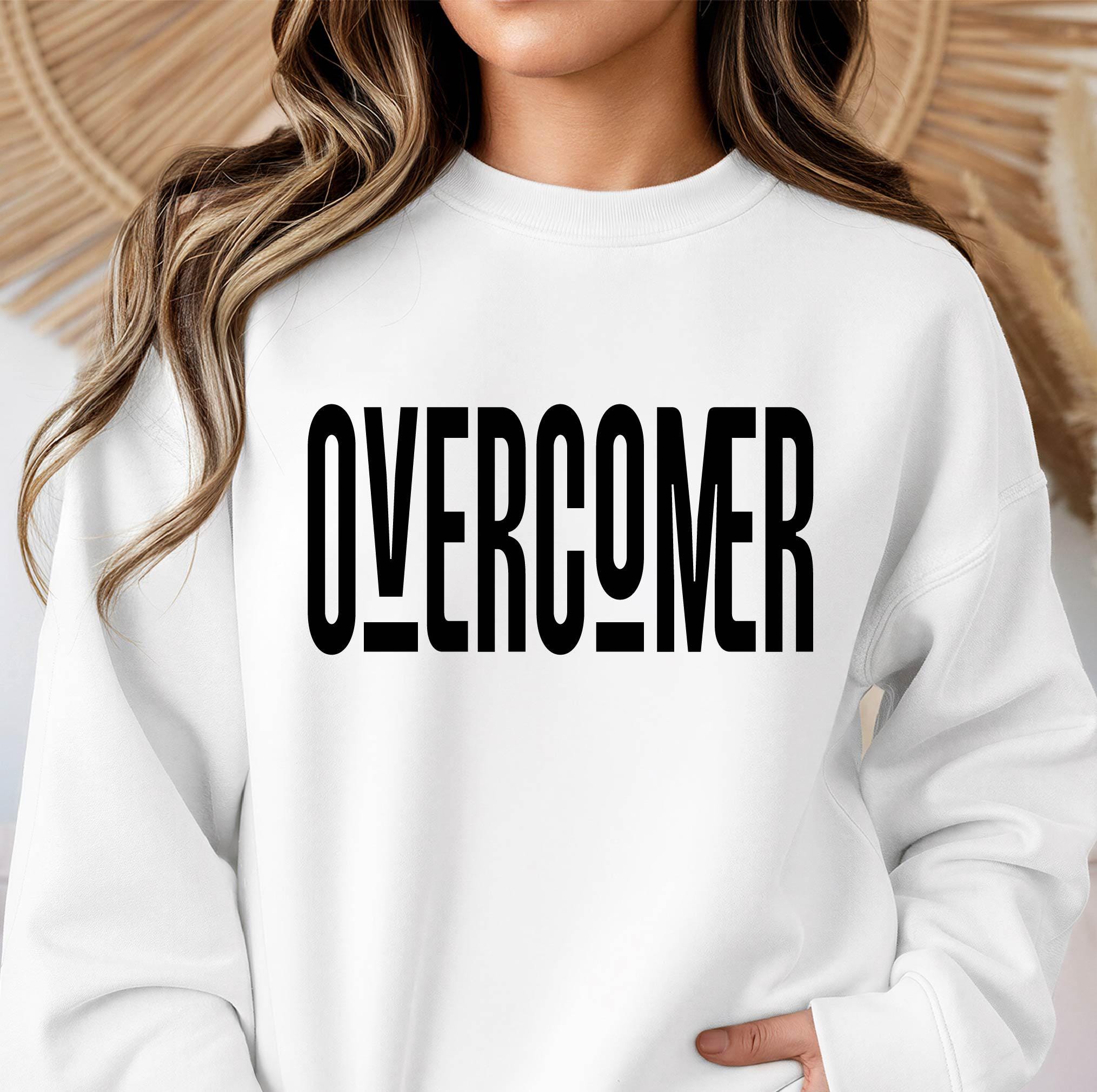 Visual For Overcomer Overcomer SVG - Spiritual and Motivational SVG for Use in Cutting ...