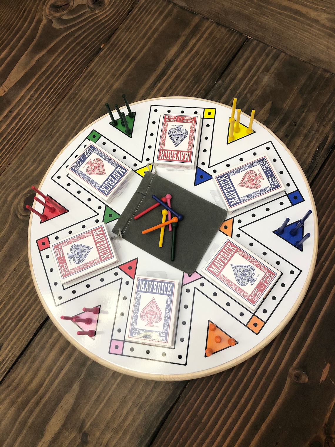 Fast Track Board Game with optional Swivel Feature Etsy