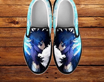 Unisex Shoes Poster Shoes Anime Canvas Shoes Gojo Slip On Personalized Shoes Custom Shoes Kid/'s Shoes