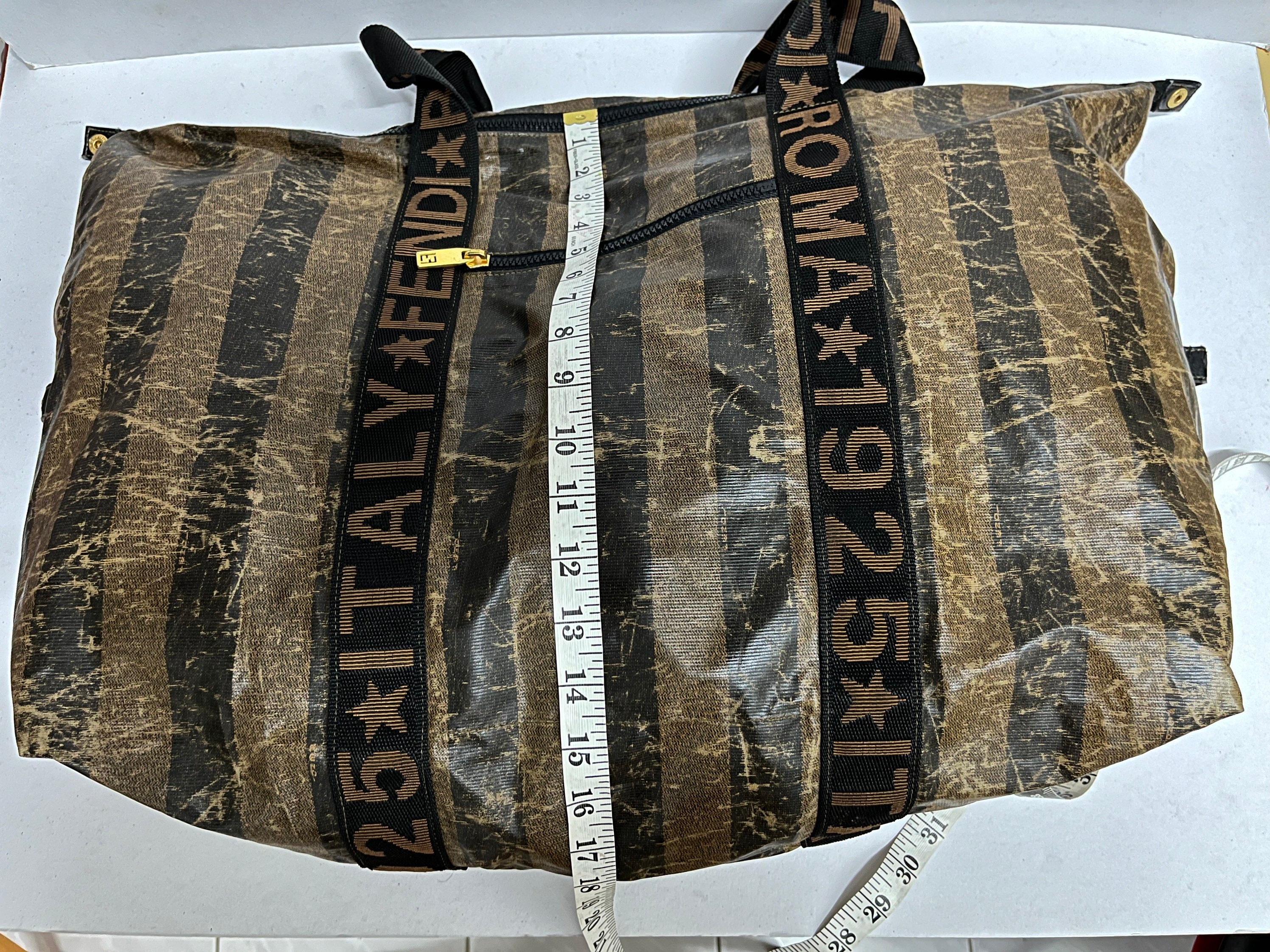 Fendi Travel Bag Nylon Authentic Etsy