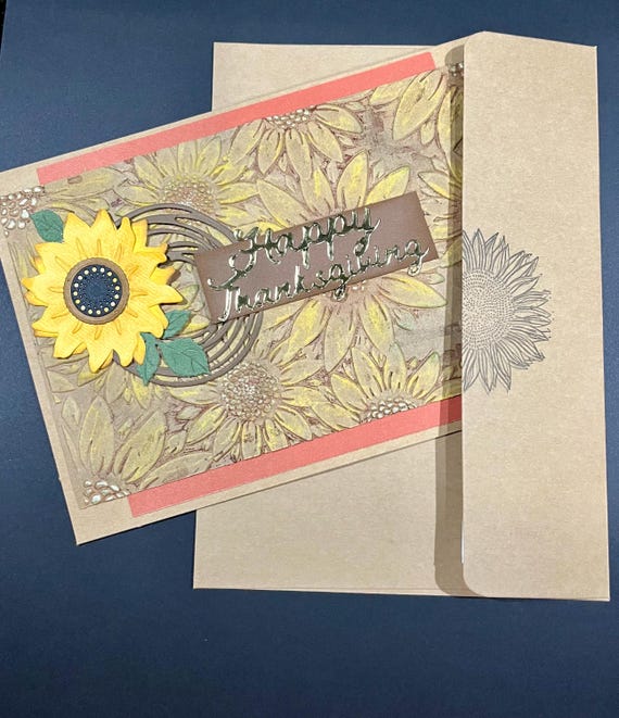 Happy Thanksgiving (Sunflowers)