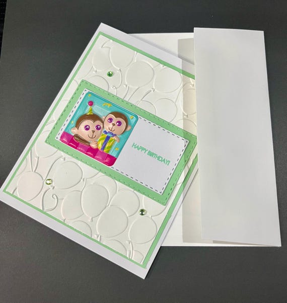 Happy Birthday ( mint & monkeys)