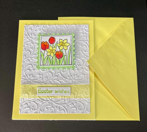 Easter Wishes (daffodil yellow)