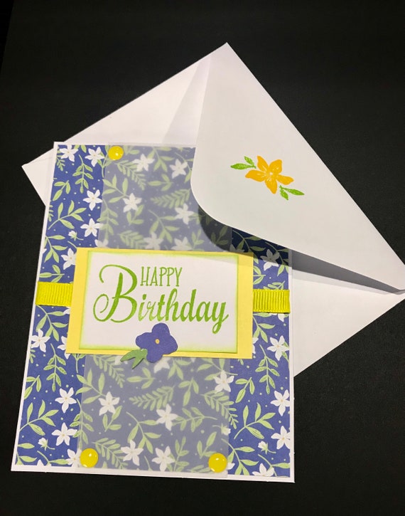 Happy Birthday (sunshine yellow)