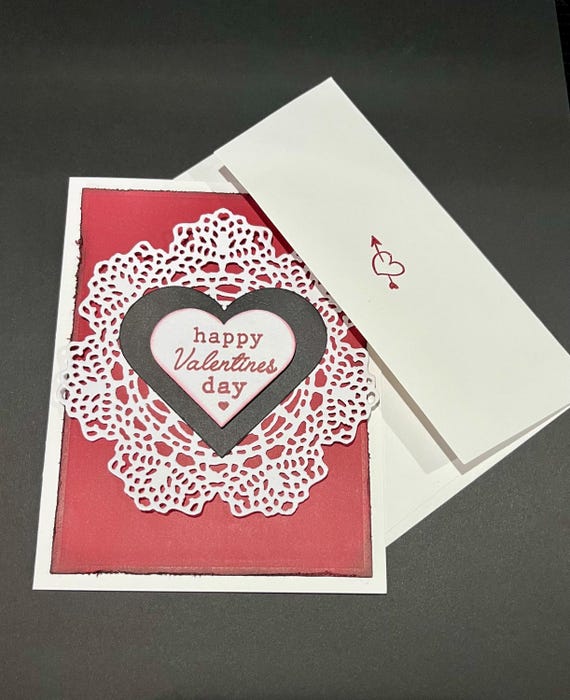 happy Valentine’s day (doily)