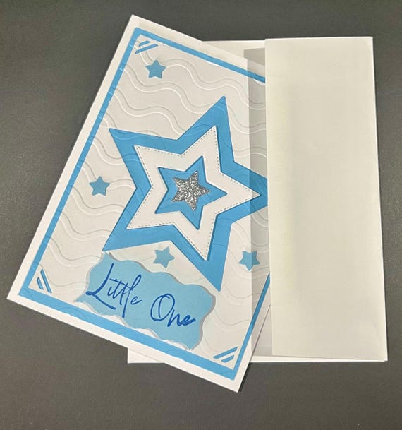 Little One (blue & stars )