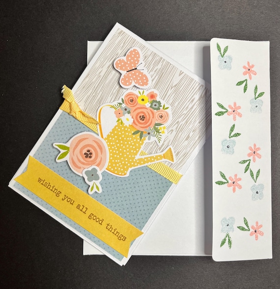 Birthday card, A2 size, wishing you all good things.