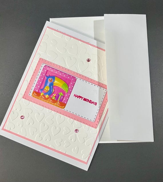 Happy Birthday ( parrot & pink)