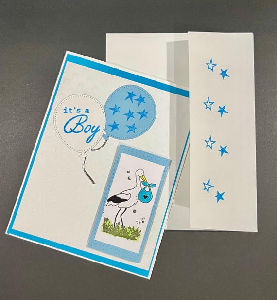 it’s a Boy( blue & balloons)