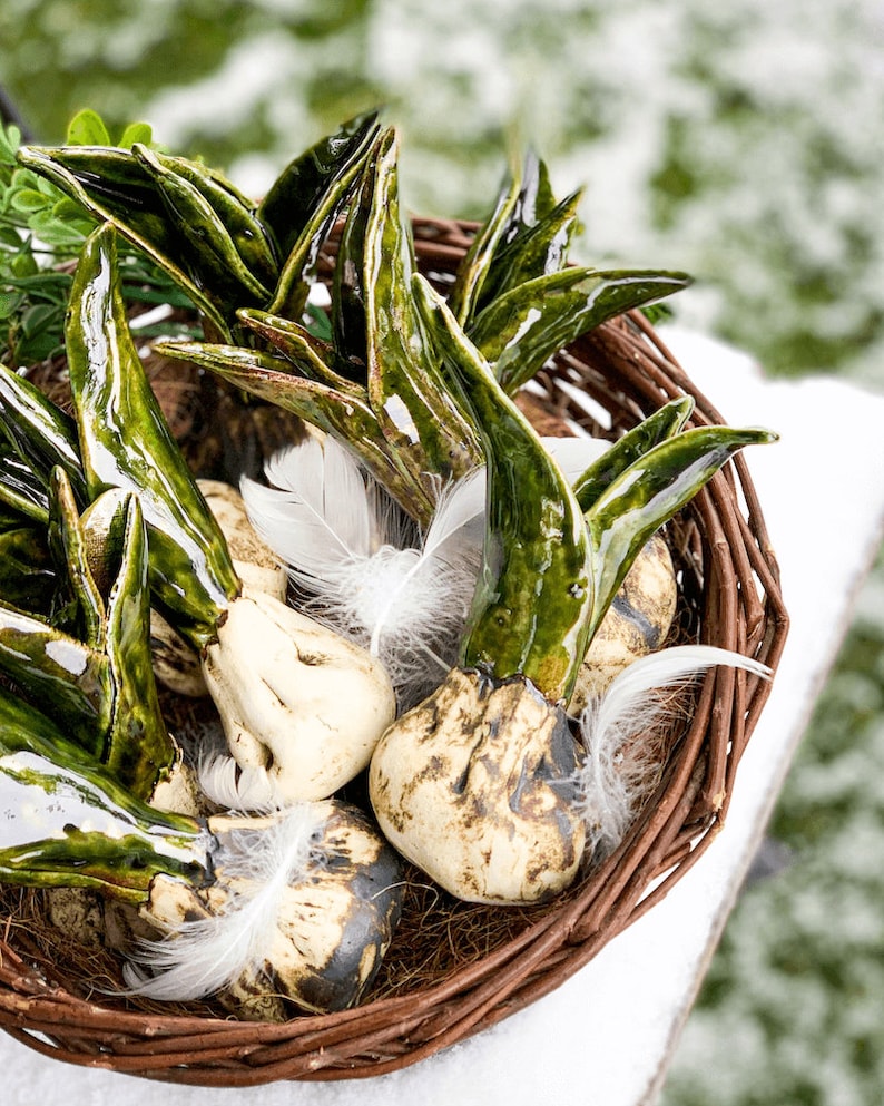 Ceramic Flower Bulbs
